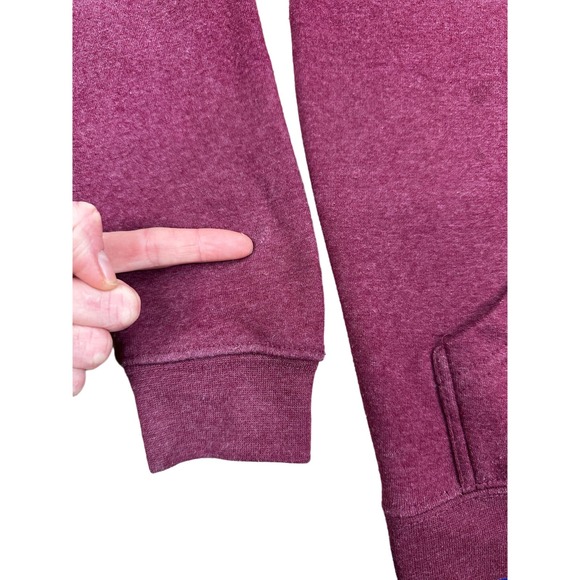 North West Kids Burgundy Hoodie Sweatshirt Size Medium Church For Generations - Picture 9 of 10